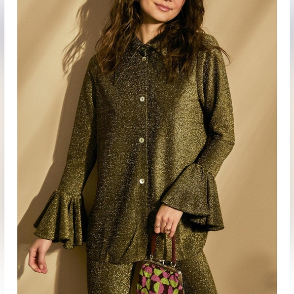 Sleeper | Saturn Golden Green Lounge Set | Size M - Picture 3 of 15